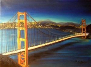 Voir le détail de cette oeuvre: Pont du Golden Gate Bridge Etats Unis